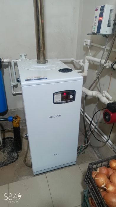 Котлы отопления газовые двухконтурные на 350 кв.м