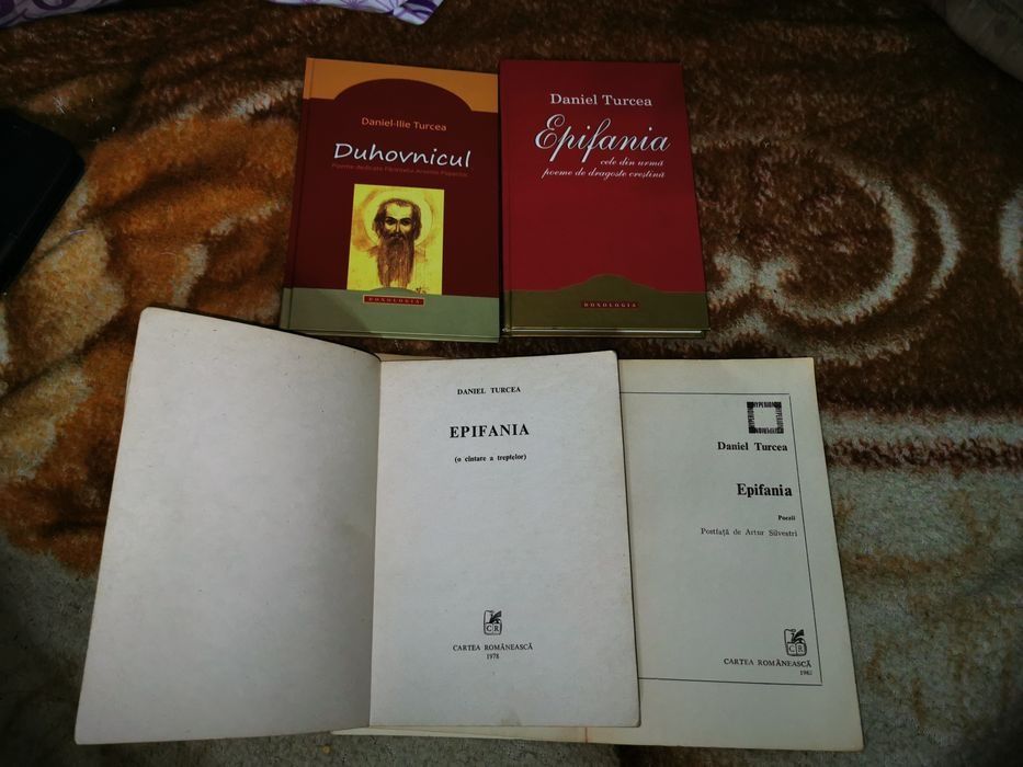 PRINCEPS poezii de dragoste crestina Daniel Turcea 4 vol Epifania UNIC