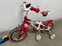 Детски велосипед Drag Rush 12" с помощни колелца за 3-6г.