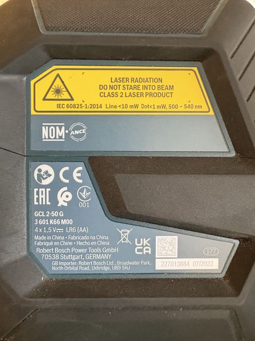 Land laser Bosch
