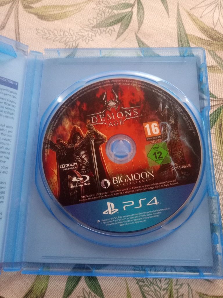 Demons age PS4 Playstation 4