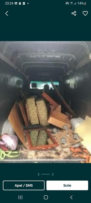 Transport moloz mobila Fier