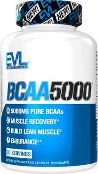 EVL Nutrition, BCAA, 240 капсул