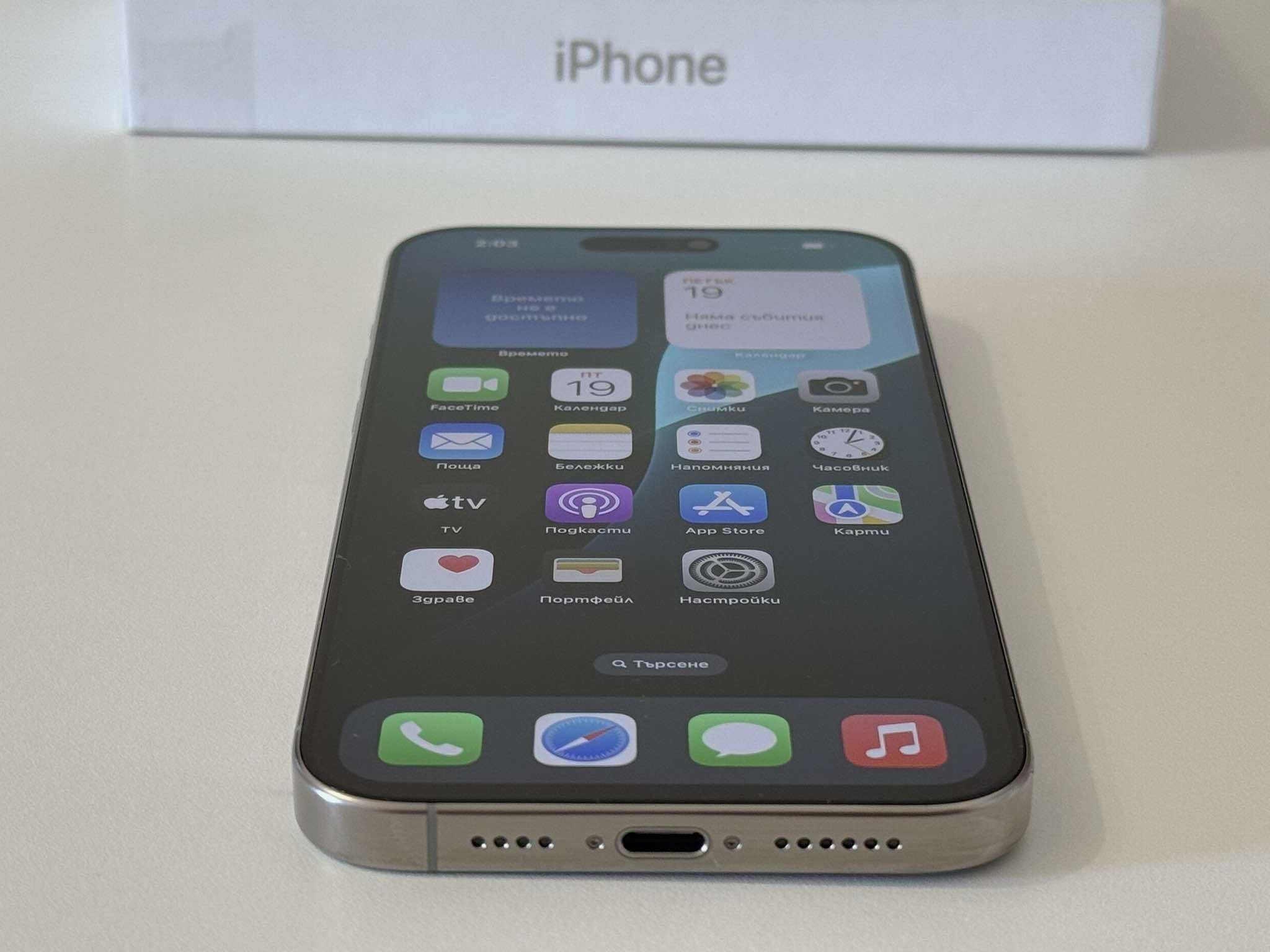 Бартер! Гаранция! iPhone 16 Pro Маx Natural Titanium