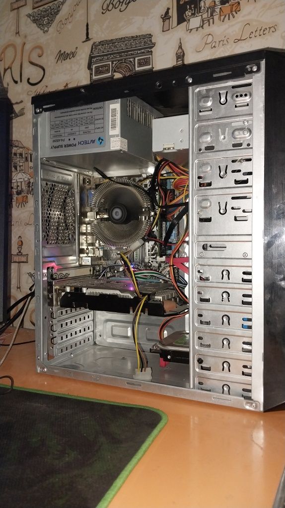 бюджетный игравой пк + monitor