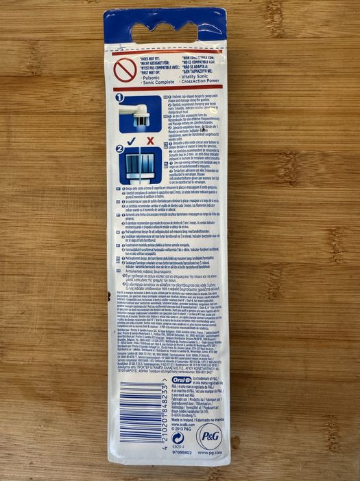 2бр комплект Oral-B Pro Battery + 10бр резервни накрайници