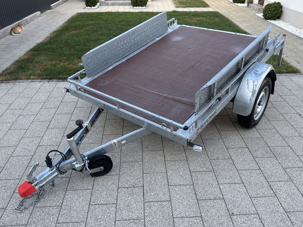 Platformă STEMA Germania 750 kg NOUA Pentru ATV moto cu rampe