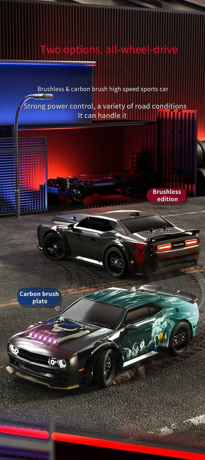Високоскоростна RC количка Dodge Max -50%OFF