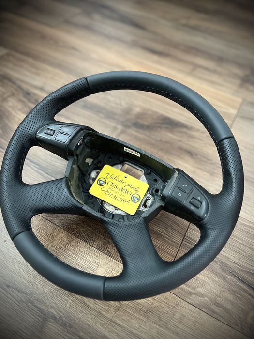 Volan comenzi piele Nappa naturală Skoda Octavia/Fabia 2 FL 2010-2014