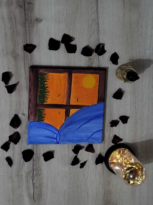 Рисунки на платно