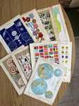 Plansa print veche decor