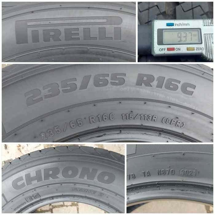 O bucată 235/65 R16C vară - una Pirelli Hankook