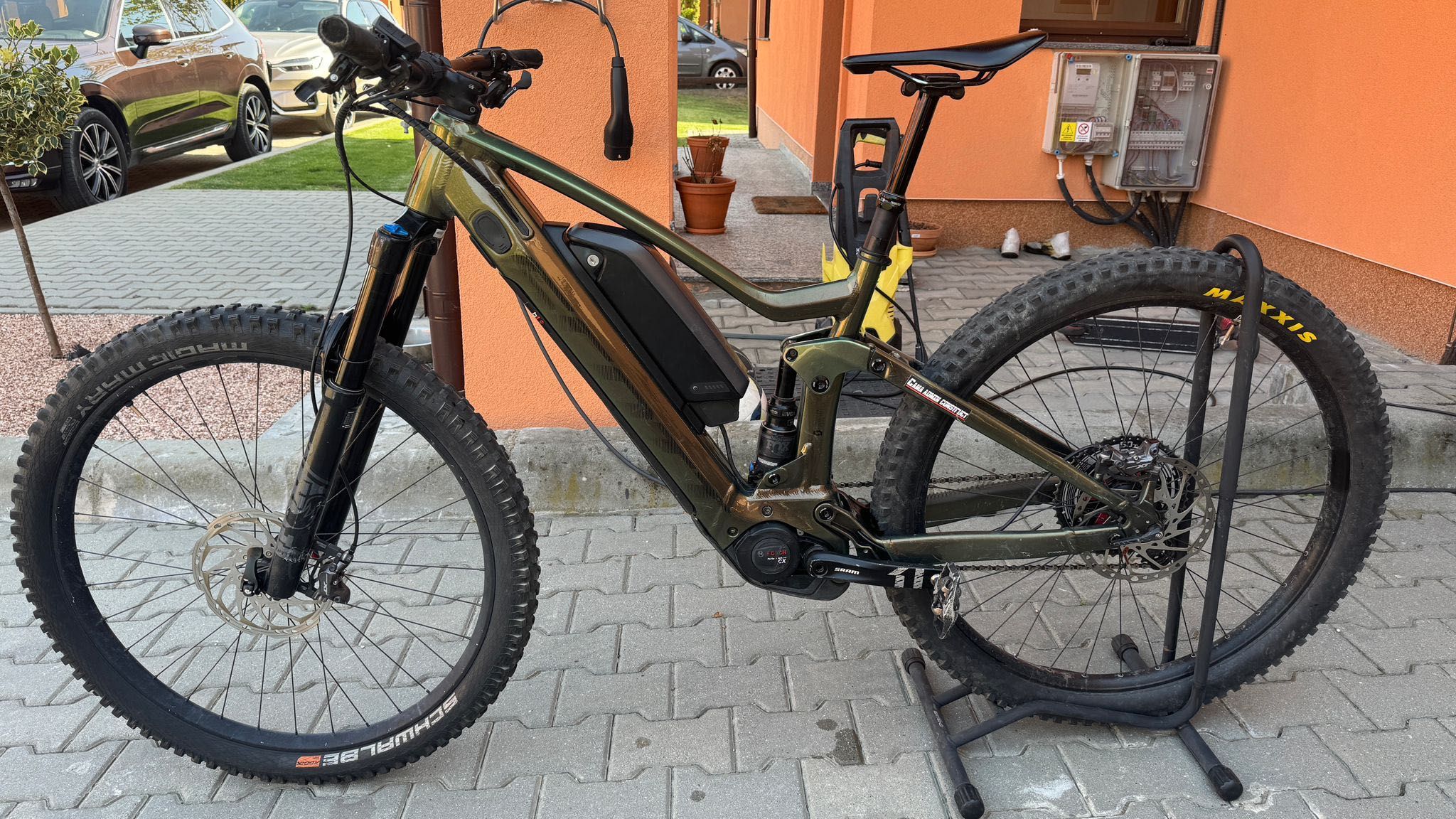 Bicicleta EBike Scott Genius 910, electrica,  2 baterii