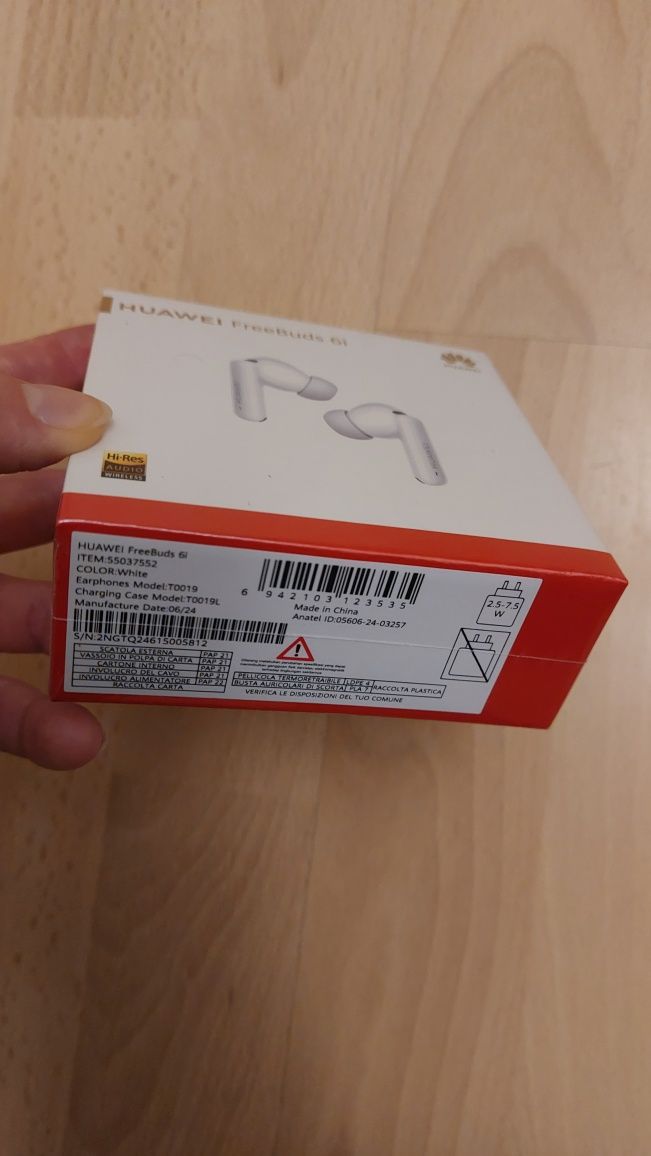 Слушалки HUAWEI Freebuds 6i безжични