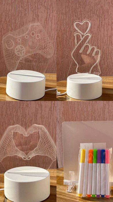 LED лампи, върху които може да се пише с маркер!