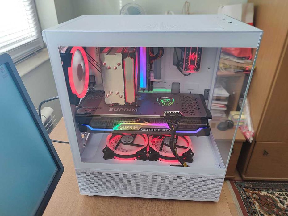 Геймърски компютър, Ryzen 8400f, Rtx 3070, 32gb DDR5, 1tb Nvme, 750W