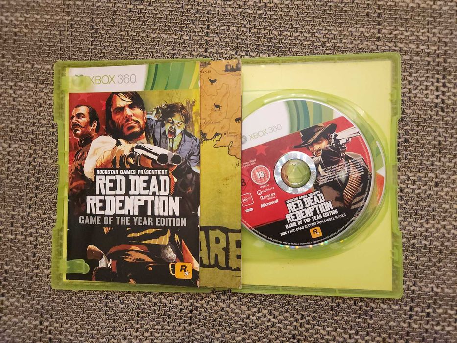 Red Dead Redemption Game of the Year Edition si COD MW2 pt Xbox 360