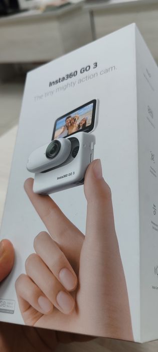Insta360 Go 3  128 GB lik yangi 5-6 marta ishlatilgan