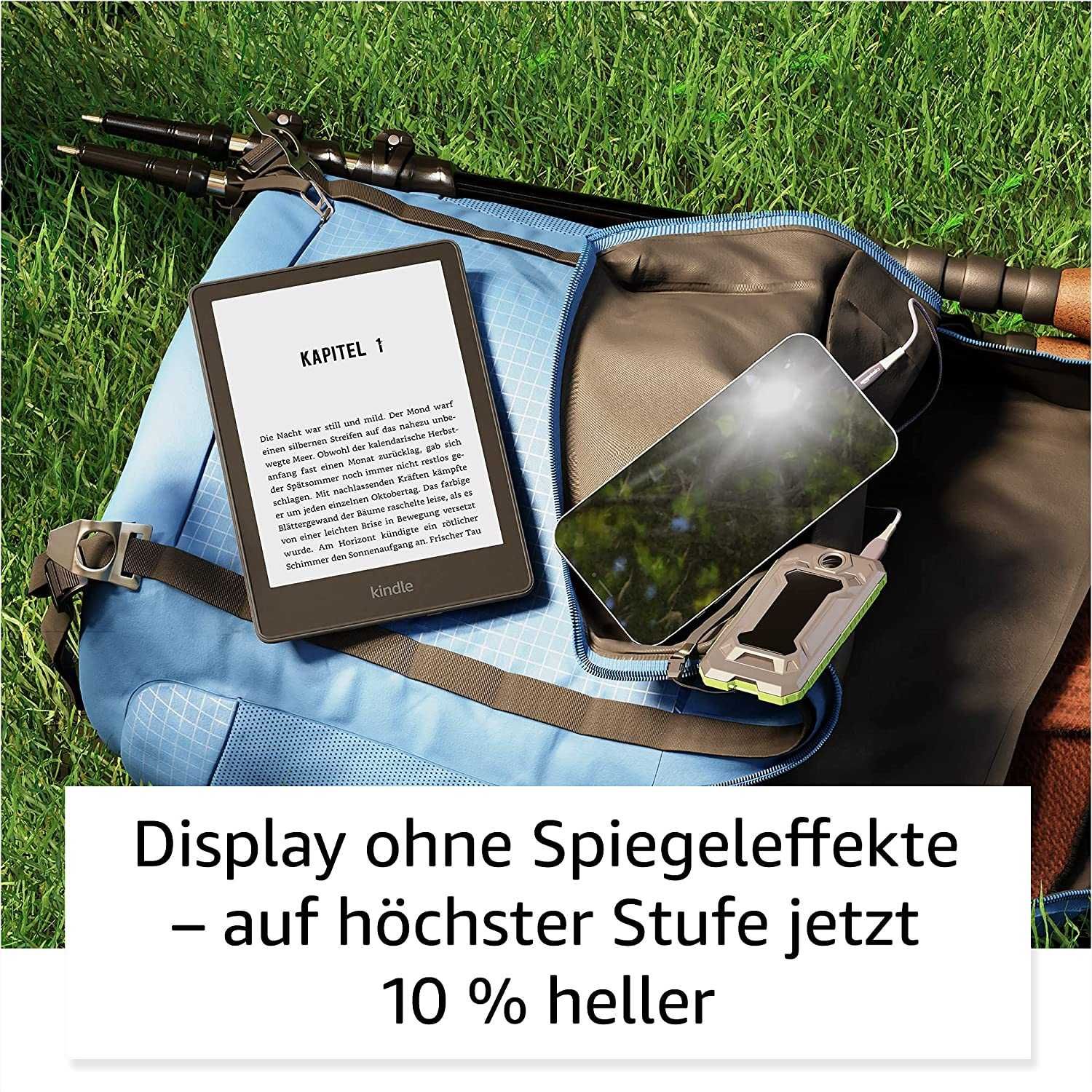 Нов Kindle Paperwhite 5 - последен модел, 6,8", 16GB, 300ppi, водоуст.