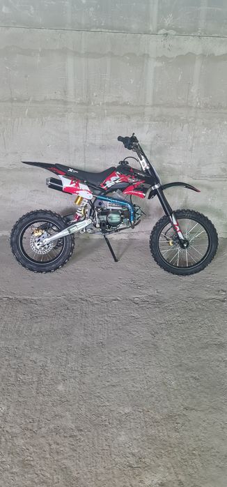 Cross 125cc 17 14 adusa din Germania suspensie reglabila pe gaz