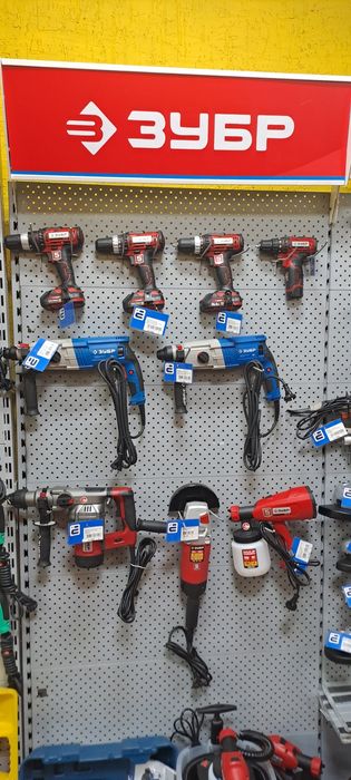 Шуруповерты ЗУБР! Бесплатная доставка! Ликвидация!