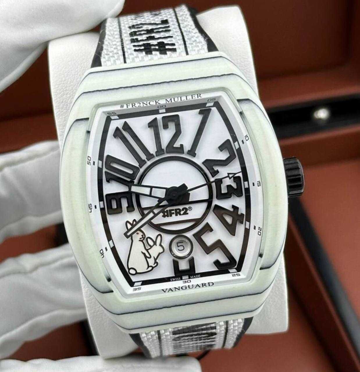 Franck Muller FR2NCK Edition White Dial Swiss ETA Automatic Watch