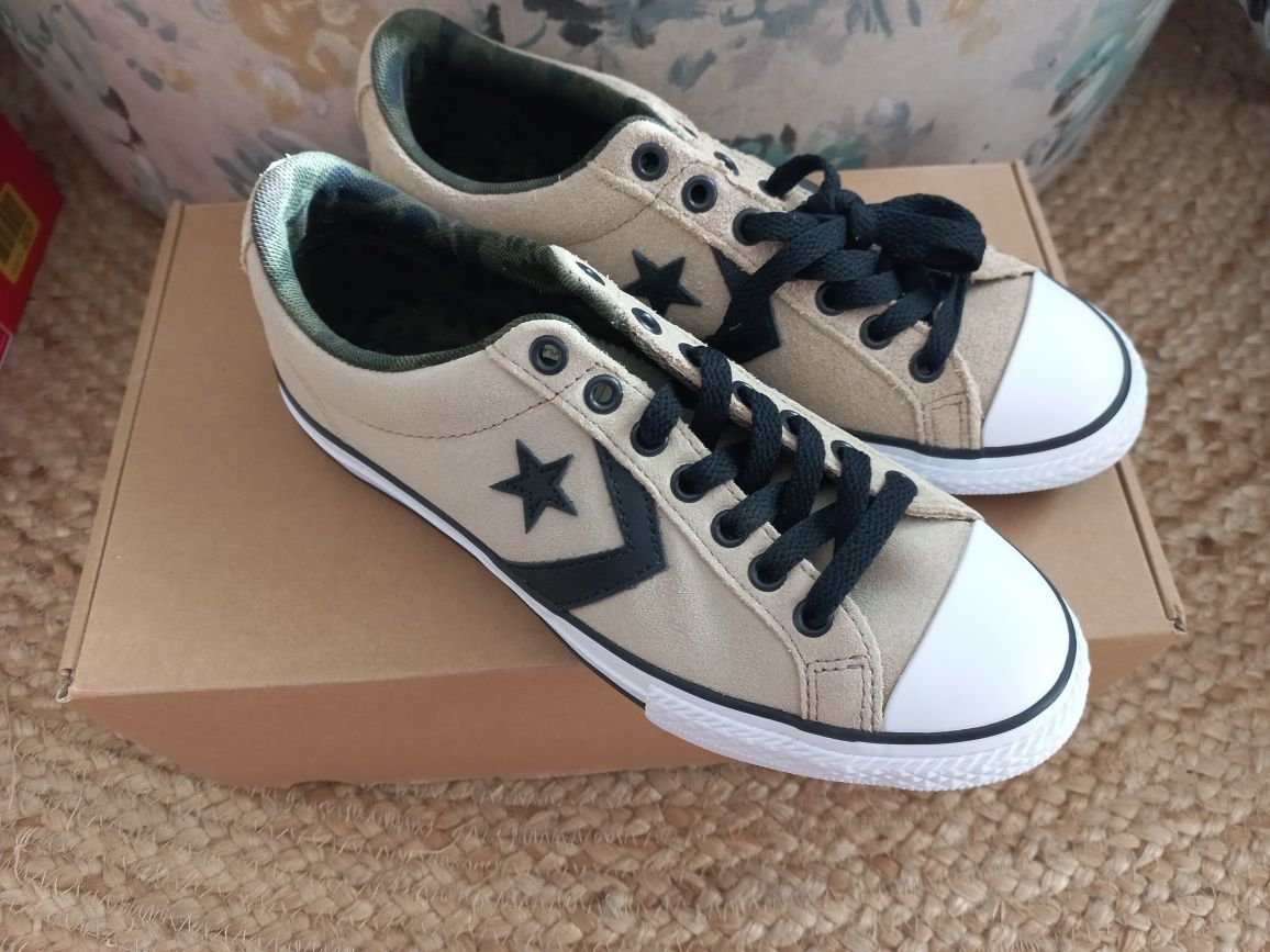 Converse noi, de piele, nr.37