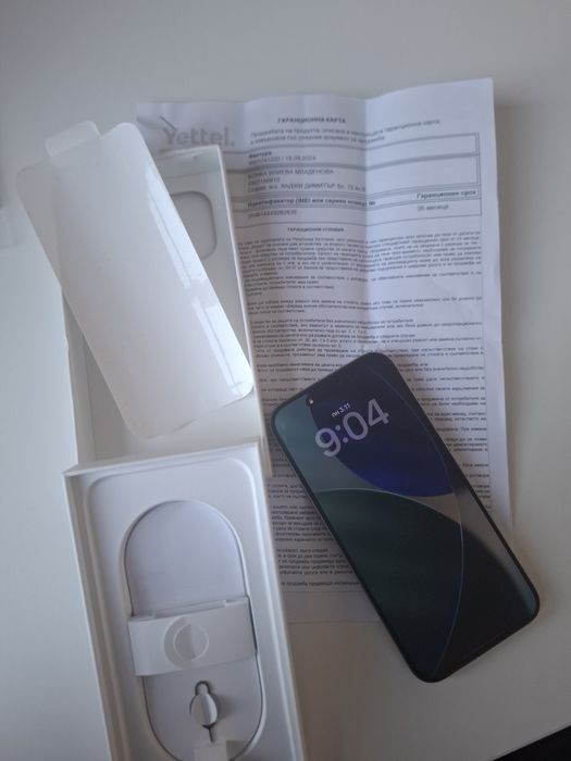 КАТО НОВ!!!   ГАРАНЦИЯ !!!Продавам/заменям Iphone 16 pro max 256gb сив