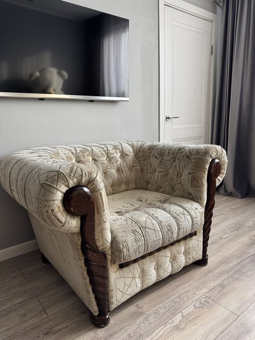 Диван угловой с креслом