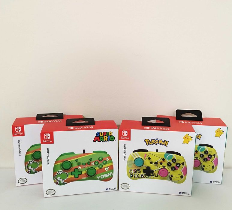 [Nintendo Switch] Контролер HORI - Horipad - Mini, Pikachu/Yoshi/ НОВИ