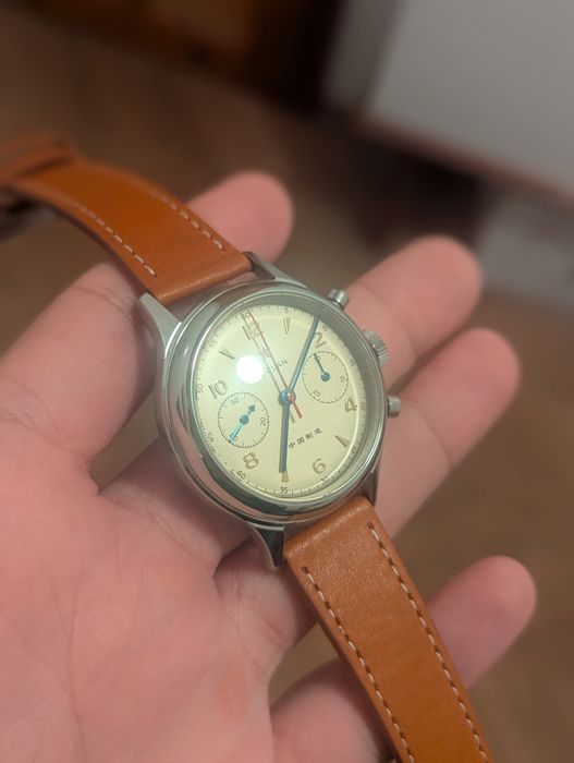 Seagull 1963, 38mm сапфир