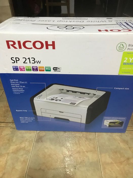 Лазерен принтер Ricoh SP213W