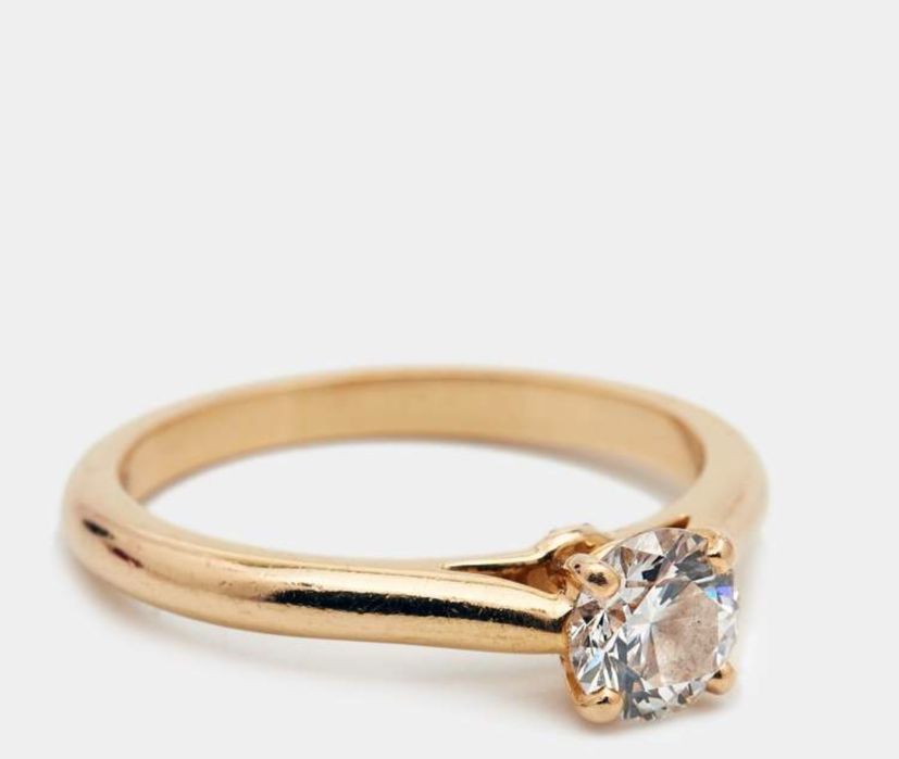 CARTIER 1895 pink gold ring 51 MM