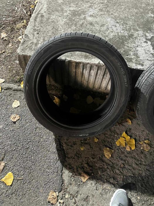 Продавам 4бр гуми летни гумите не са криви без лепенки/225/45/17/