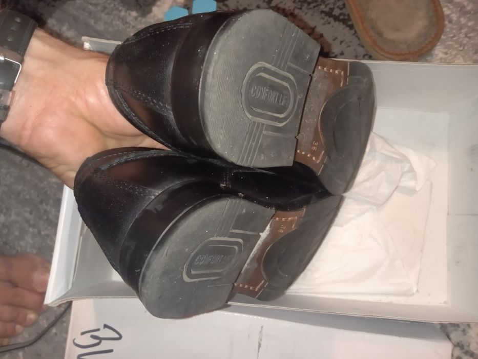 Pantofi băieți mărimea 36 din piele naturala