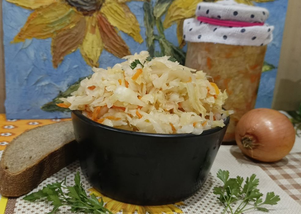 Капуста квашеная!