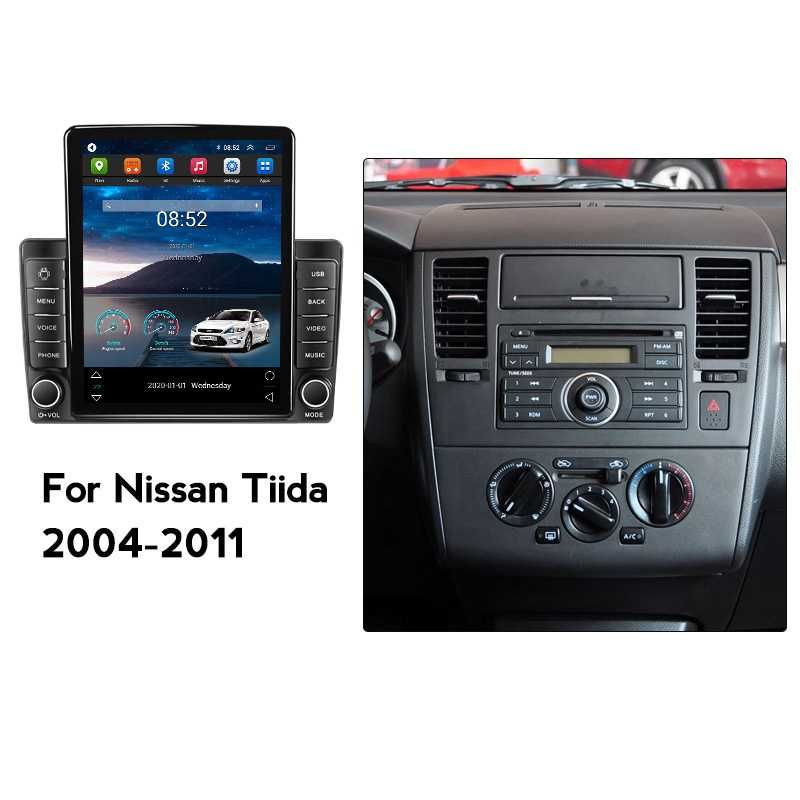 Navigatie Nissan Tiida 2005-2010 , Tesla, Android, 2+32GB ROM,10 inch