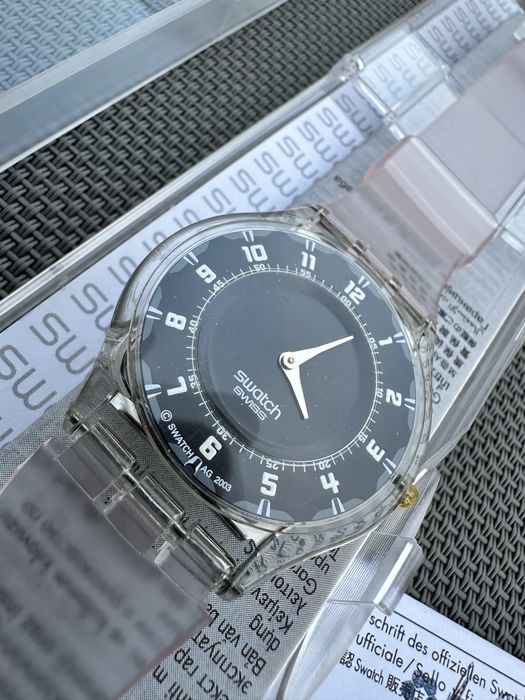 Ceas extrem subtire Swatch Skin SFK274 Out Collector Watch