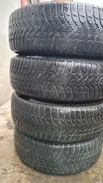 Jante cu anvelope iarna Audi A4 B8, B9 5x112 R16