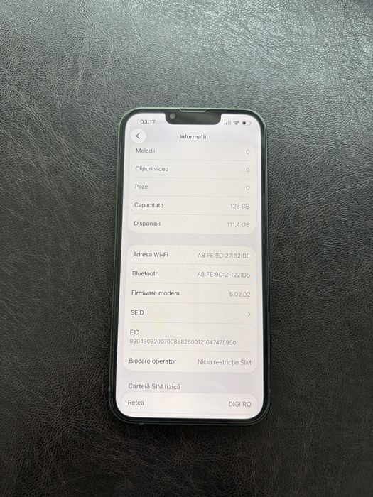 Vand iphone 13 de 128gb