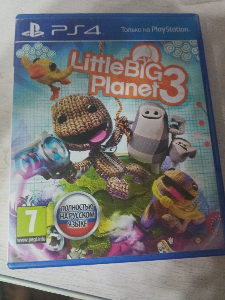 Продаю диск с игрой little big planet 3