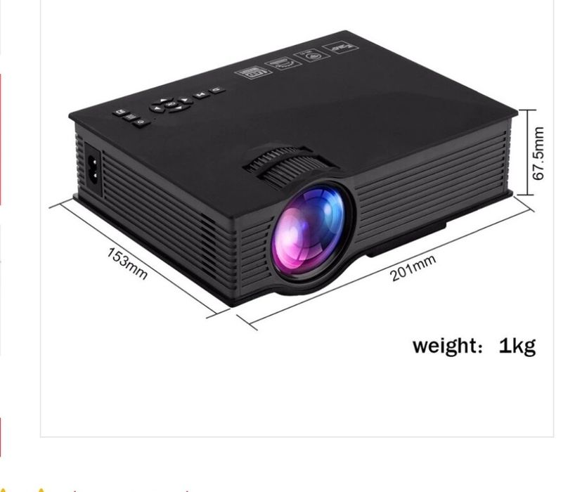Мини проектор Unic HD WiFi