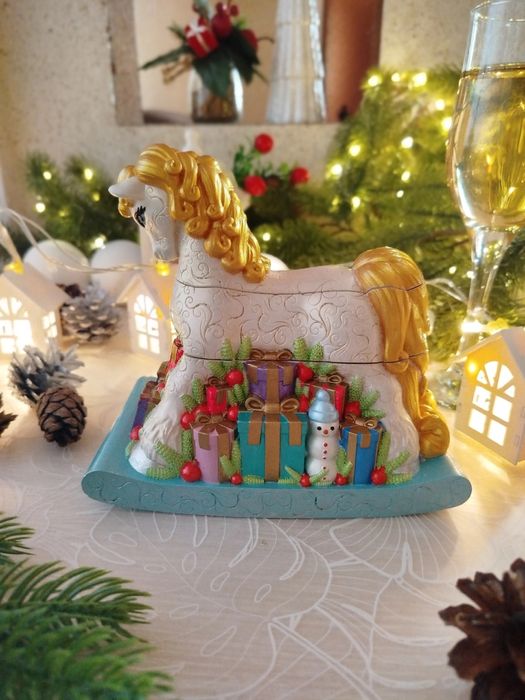 Аромасвеча в подсвечнике ручной работы.