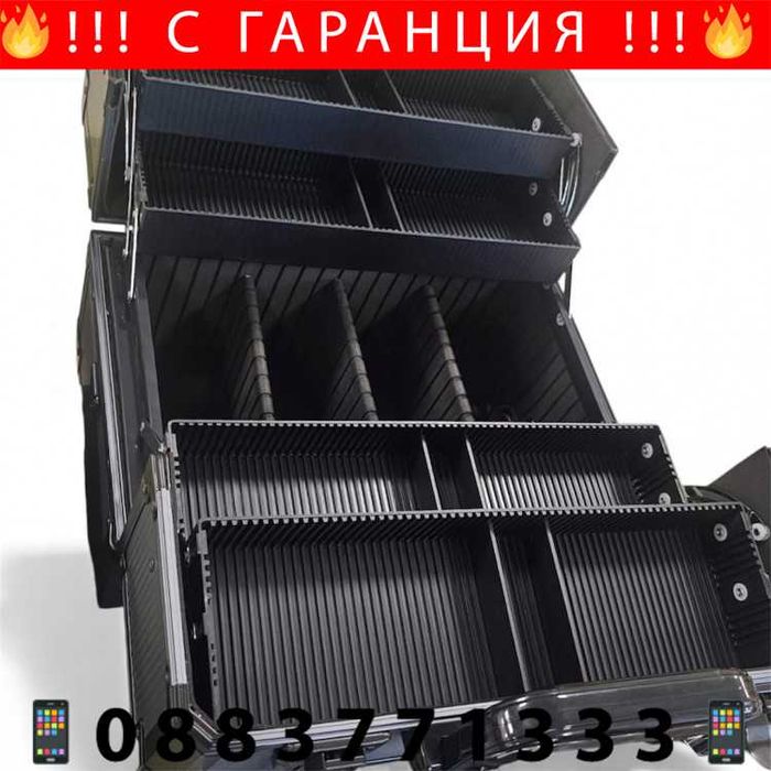 НЕМСКИ Професионален Куфар За Инструменти 250мм/360мм/226мм +ЛЕД ФЕНЕР