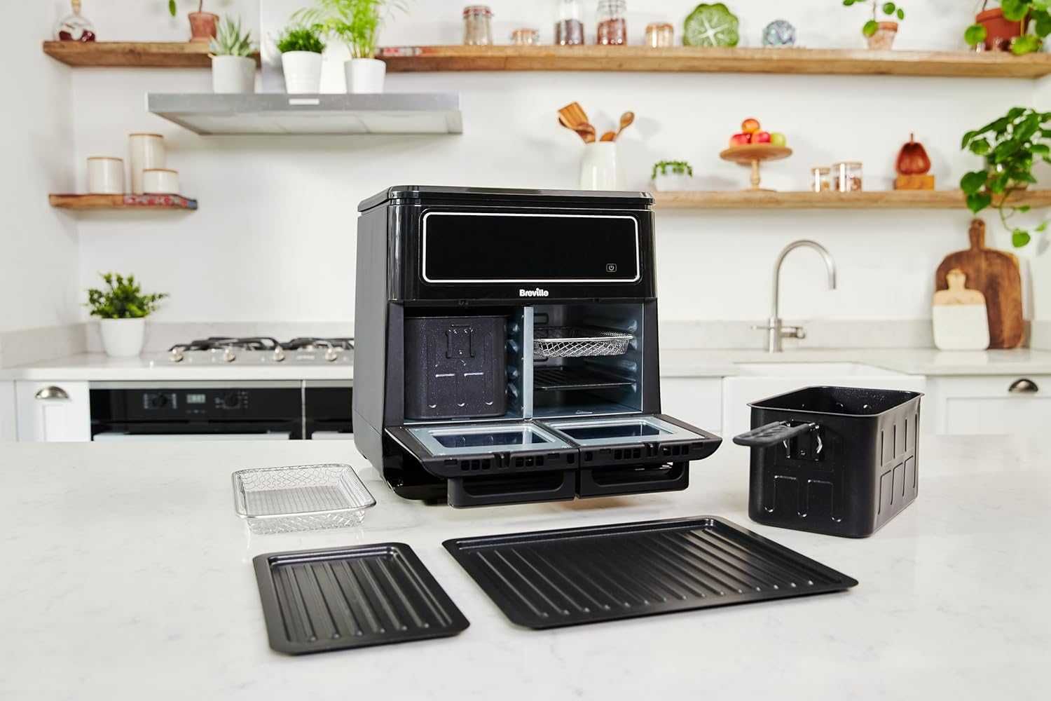 Фурна с горещ въздух Breville Halo Flexi 11L (VDF130X) 2400W