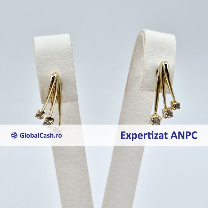 Cercei din aur de 14k, 2,39g | GlobalCash.ro #DR105769