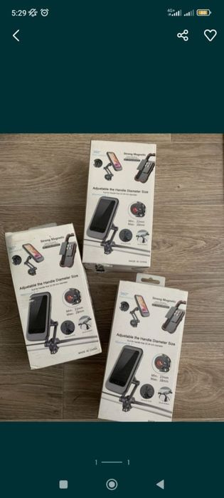 Продам держатель ( фиксатор) телефона для мопеда, велосипеда,самоката