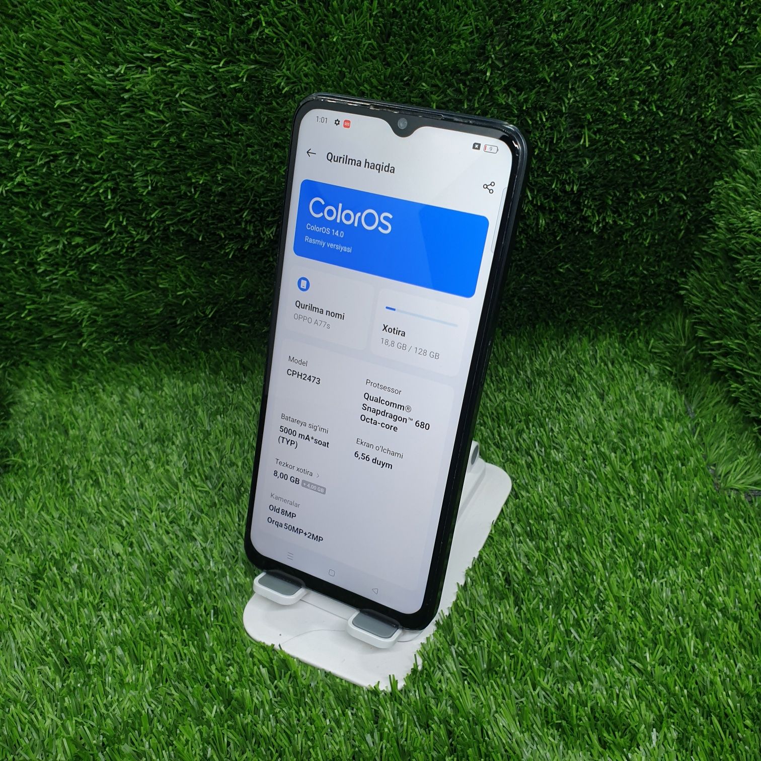 Oppo A77s srochna sotiladi