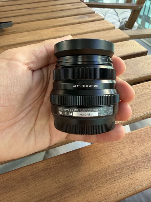 Fufinon Fujifilm 35mm f2 R WR
