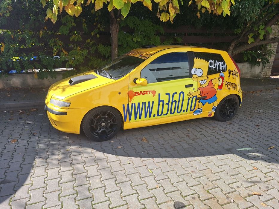 Fiat Punto 1.8 HGT hot-hatch  (copetitii sportive, slalom)